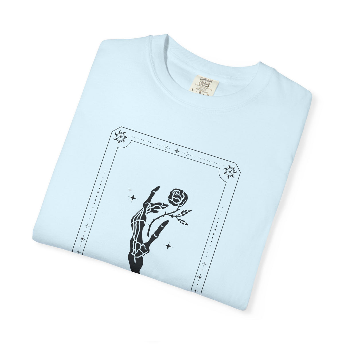 Tarot Skeleton Tee — The Chariot Illustration Graphic T-Shirt