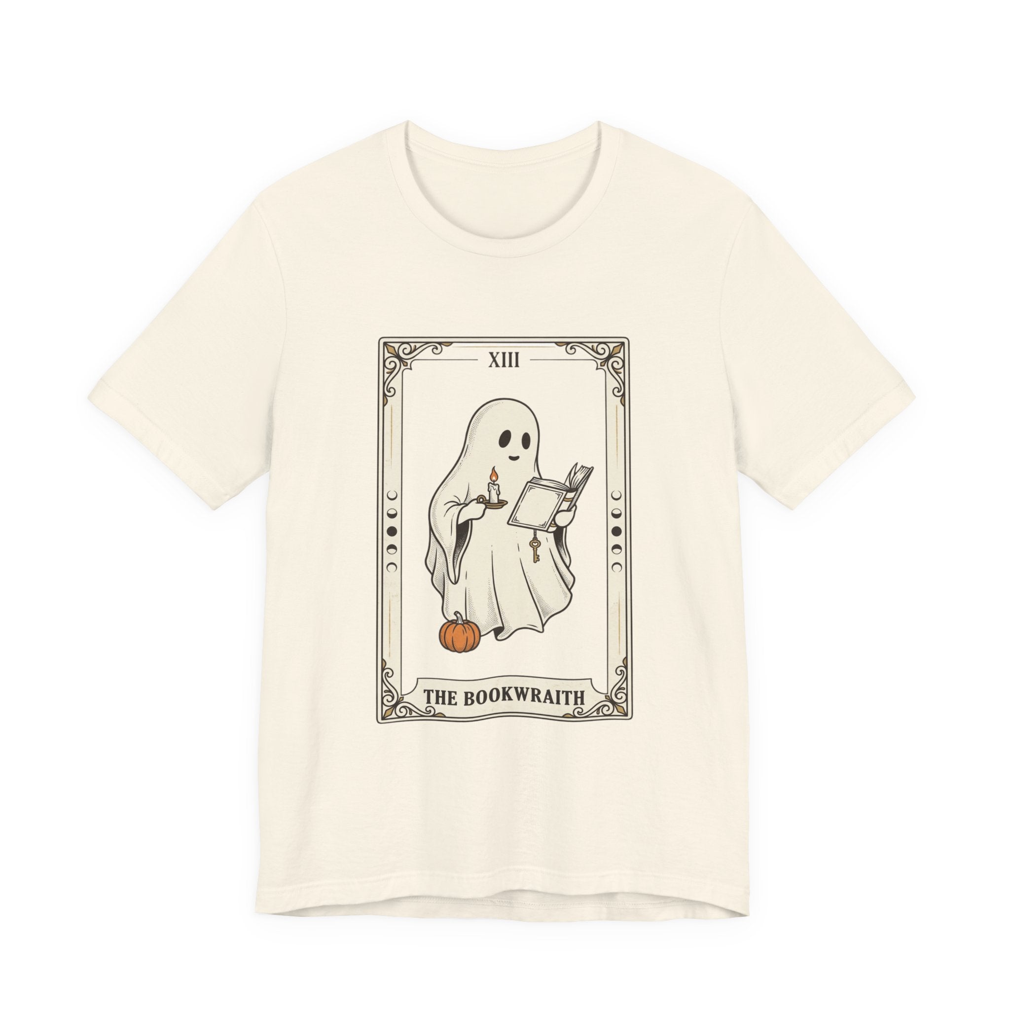 Bookwraith Ghost Reading Tee | Spooky Reader, Halloween Bookish