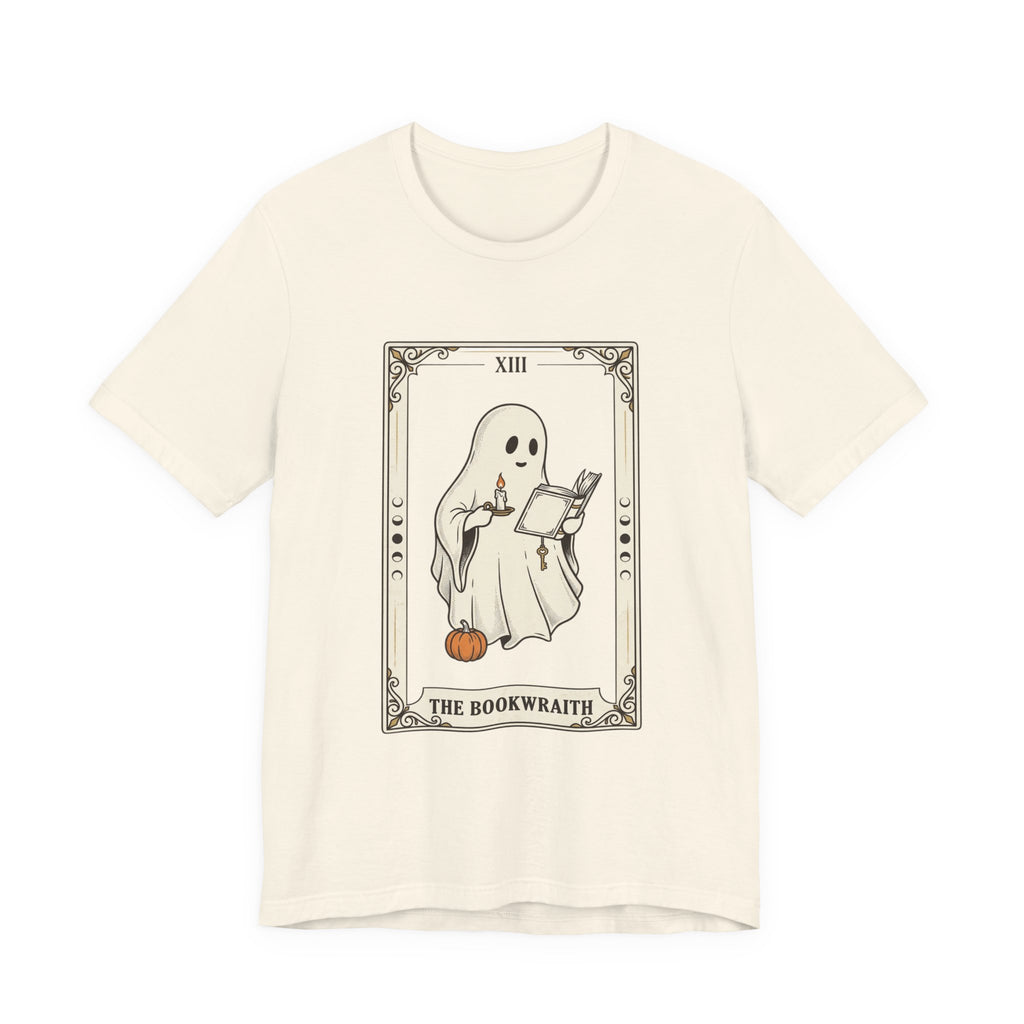 Bookwraith Ghost Reading Tee | Spooky Reader, Halloween Bookish