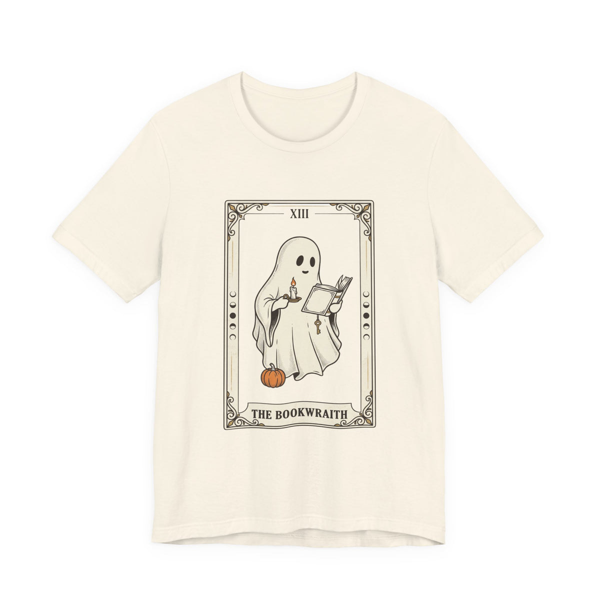 Bookwraith Ghost Reading Tee | Spooky Reader, Halloween Bookish