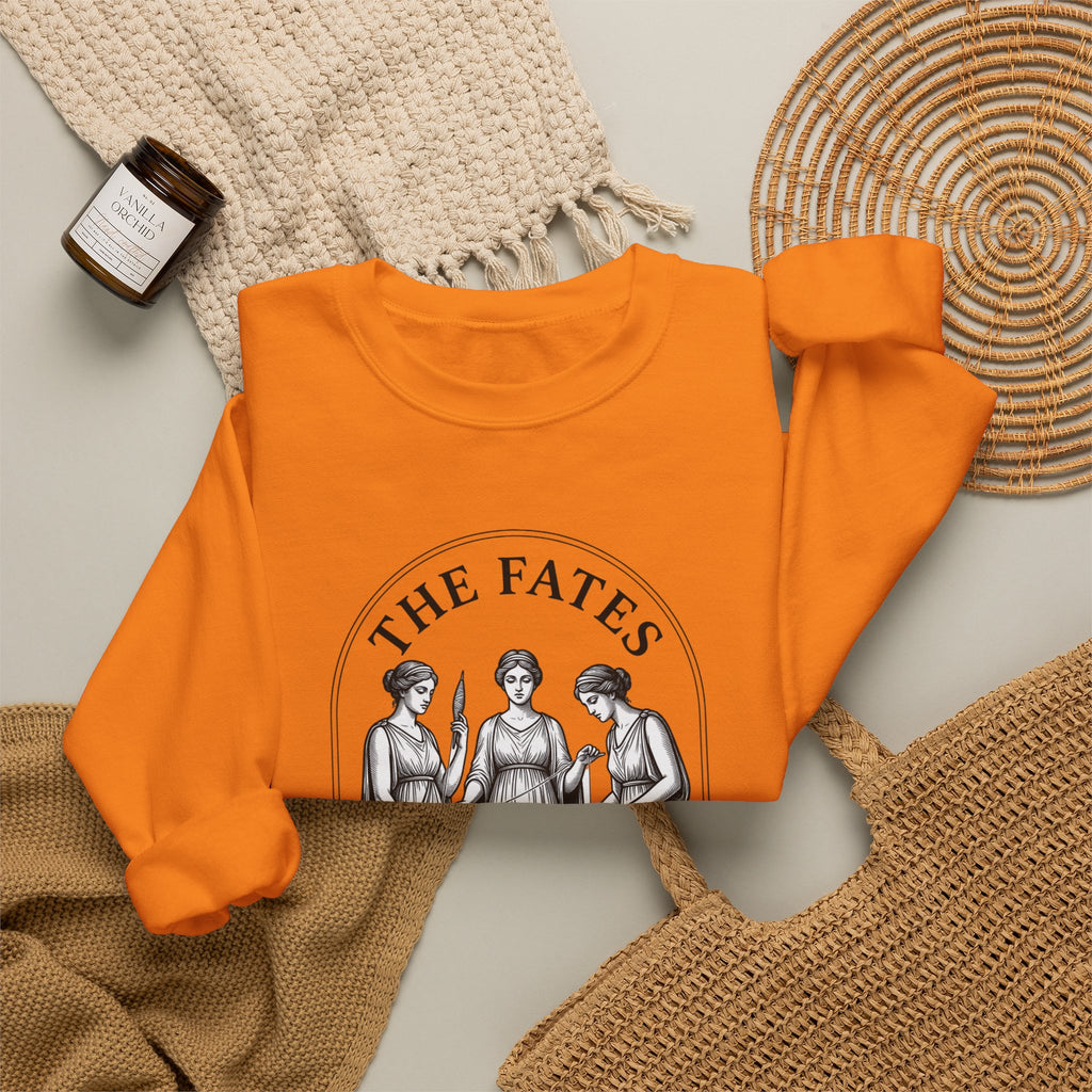 The Fates Greek Mythology Crewneck Sweatshirt | Mythcore Dark Academia