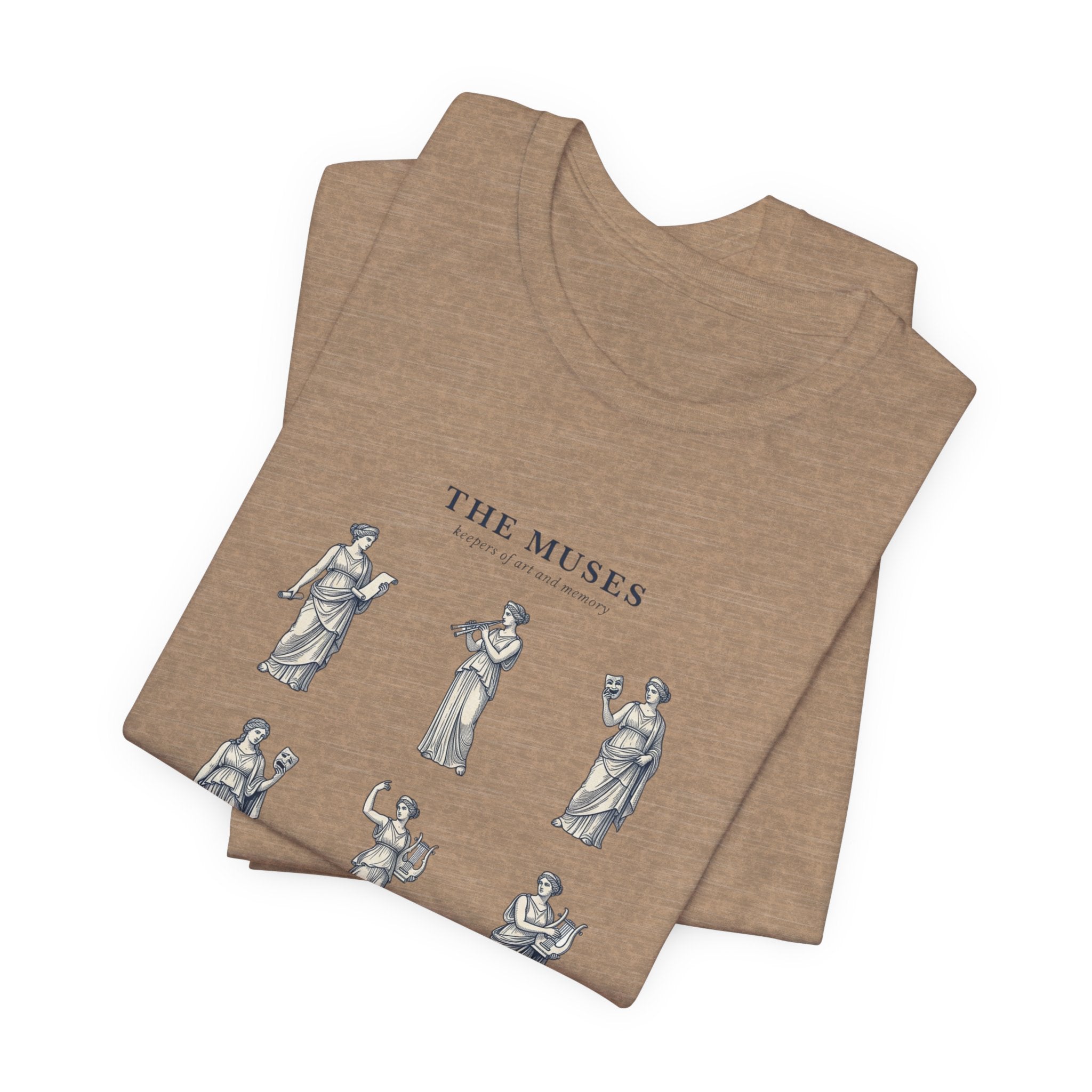 The Muses Tee | Greek Mythology, Mythcore Classic Art