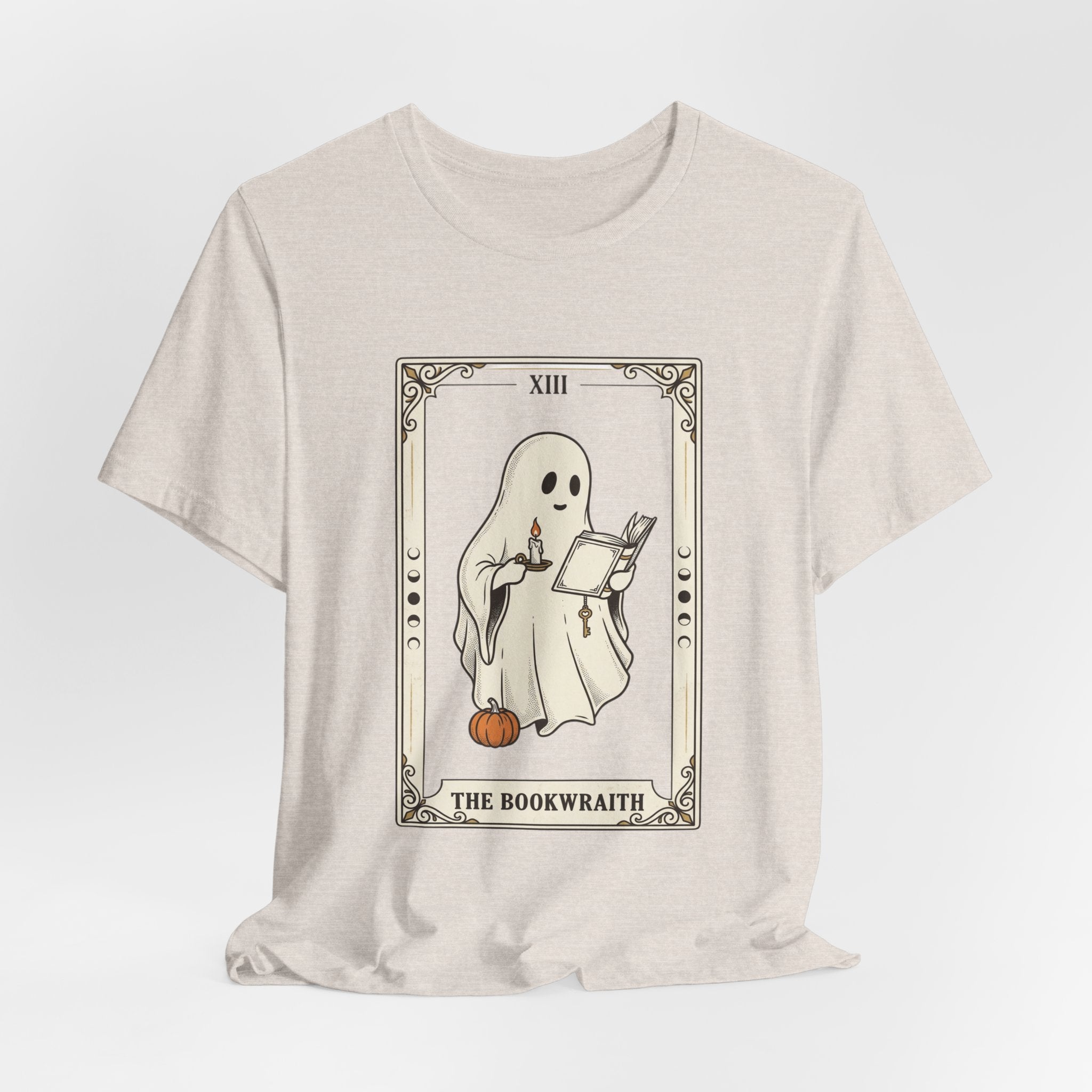 Bookwraith Ghost Reading Tee | Spooky Reader, Halloween Bookish