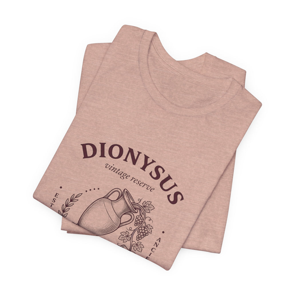 Dionysus Wine Society Tee | Greek Mythology, Mythcore Classic