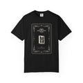 Tarot Bunny Illustration T-Shirt — 'Hold My Hand' Minimal Graphic Tee
