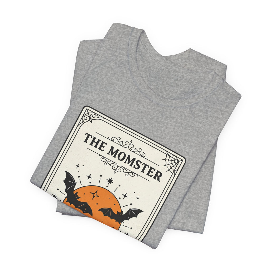 Momster Halloween Pumpkin Bat Tee | Momster Halloween T-Shirt