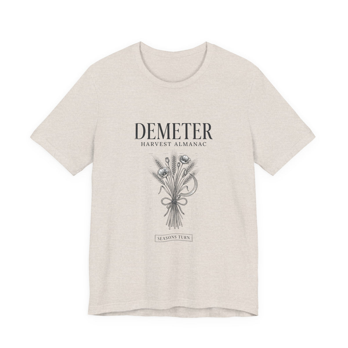Demeter Harvest Almanac T-Shirt | Greek Mythology, Mythcore