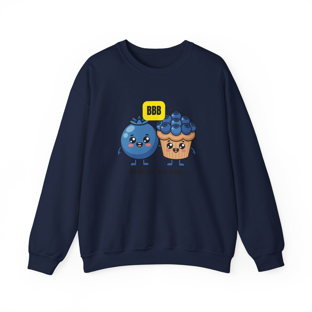 Blueberry Best Buddy Crewneck Sweatshirt