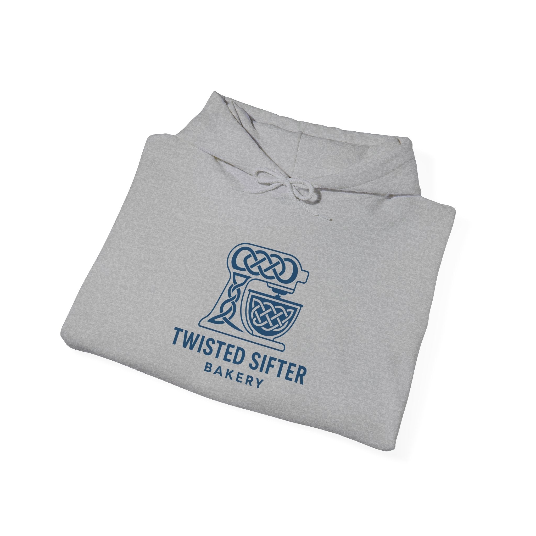 Bakery Logo Hoodie — "Twisted Sifter Bakery" Pullover