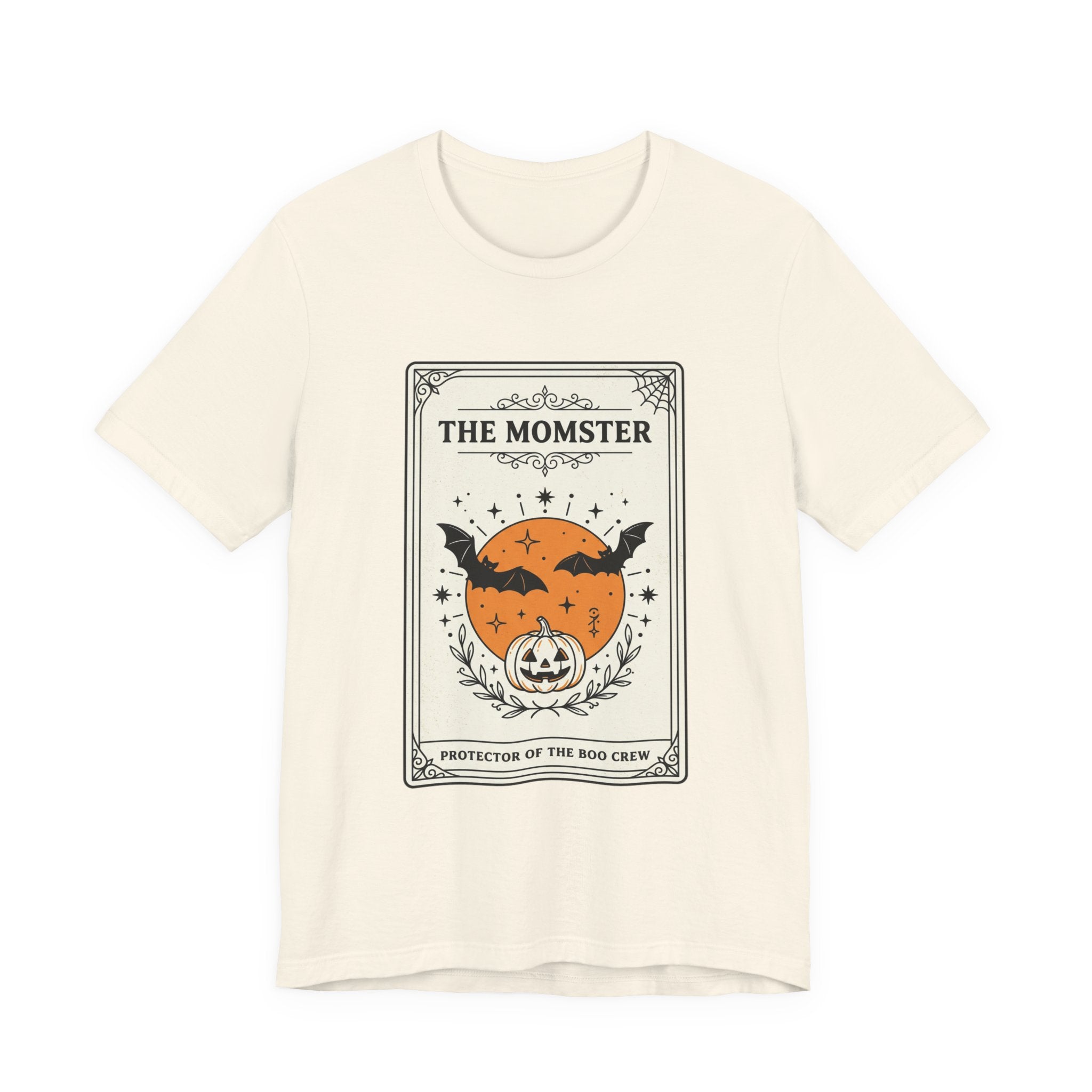 Momster Halloween Pumpkin Bat Tee | Momster Halloween T-Shirt