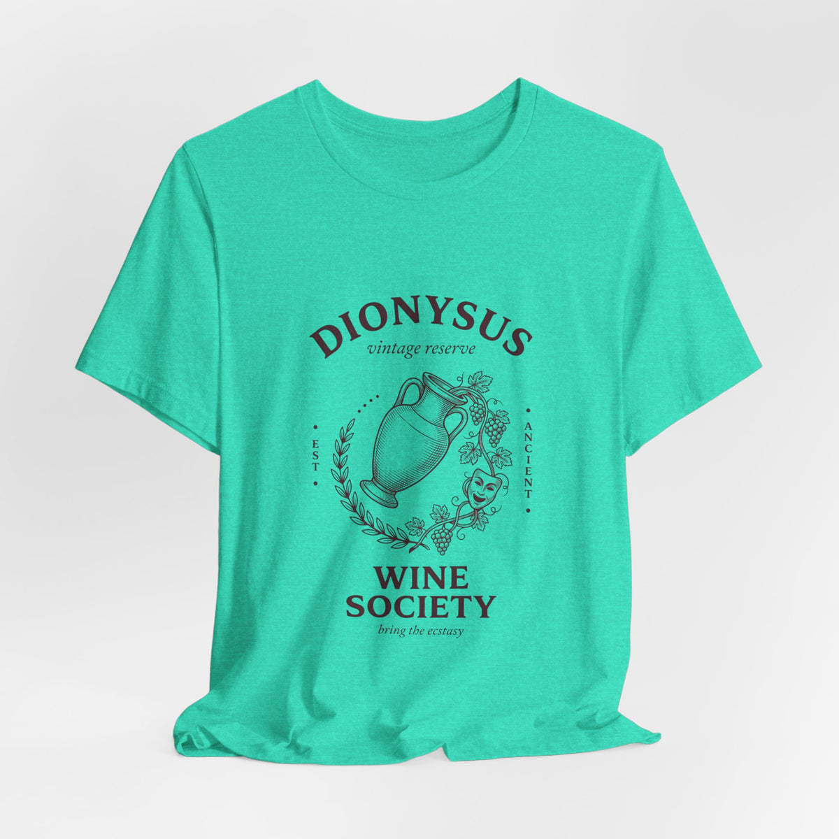 Dionysus Wine Society Tee | Greek Mythology, Mythcore Classic