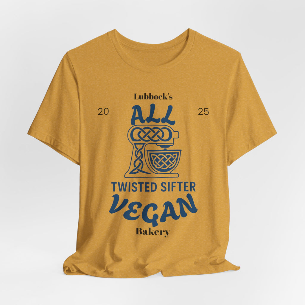 Twisted Sifter Bakery Logo Tee — Minimal Artisan Bakery T-Shirt