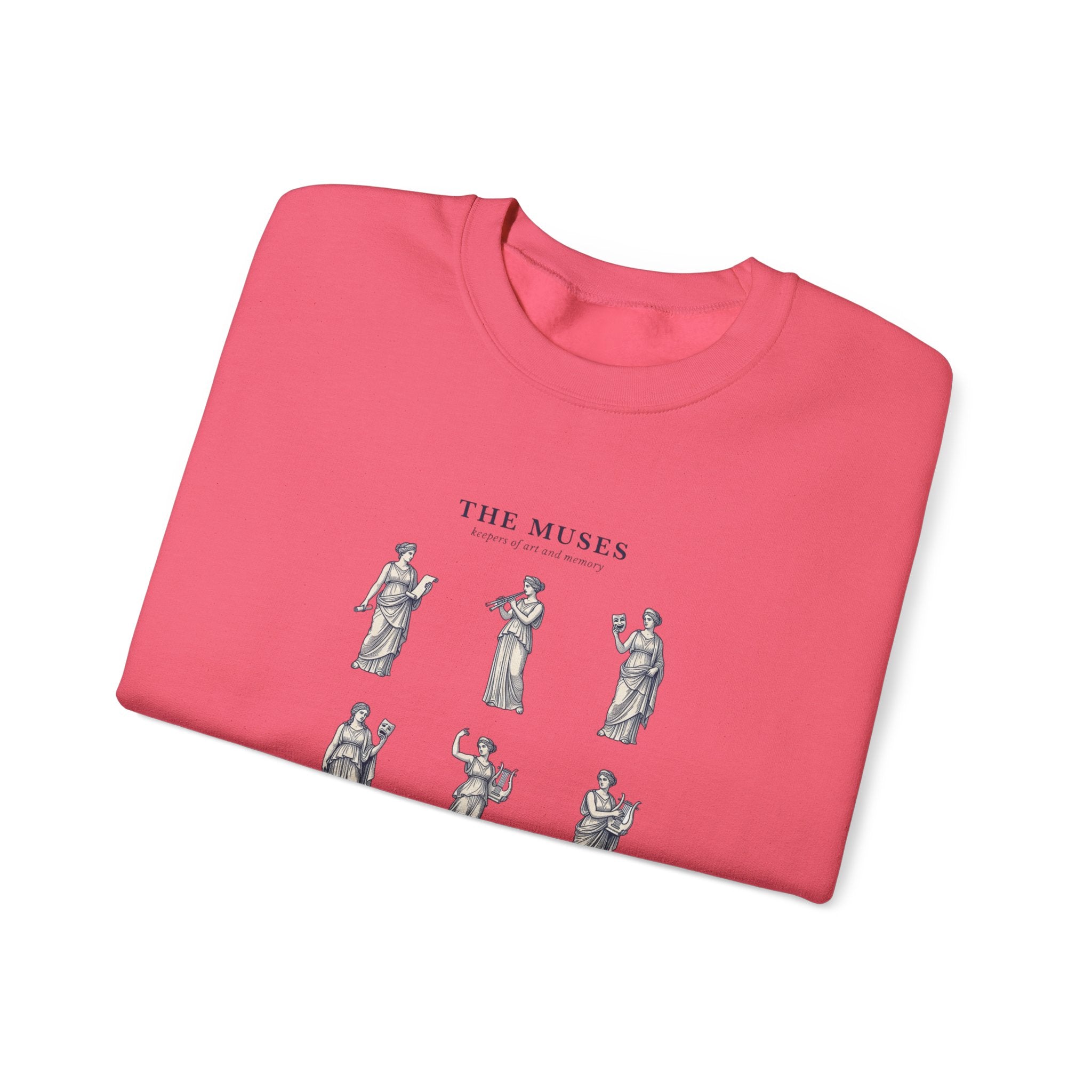 The Muses crewneck sweatshirt | Greek mythology, mythcore, classical art