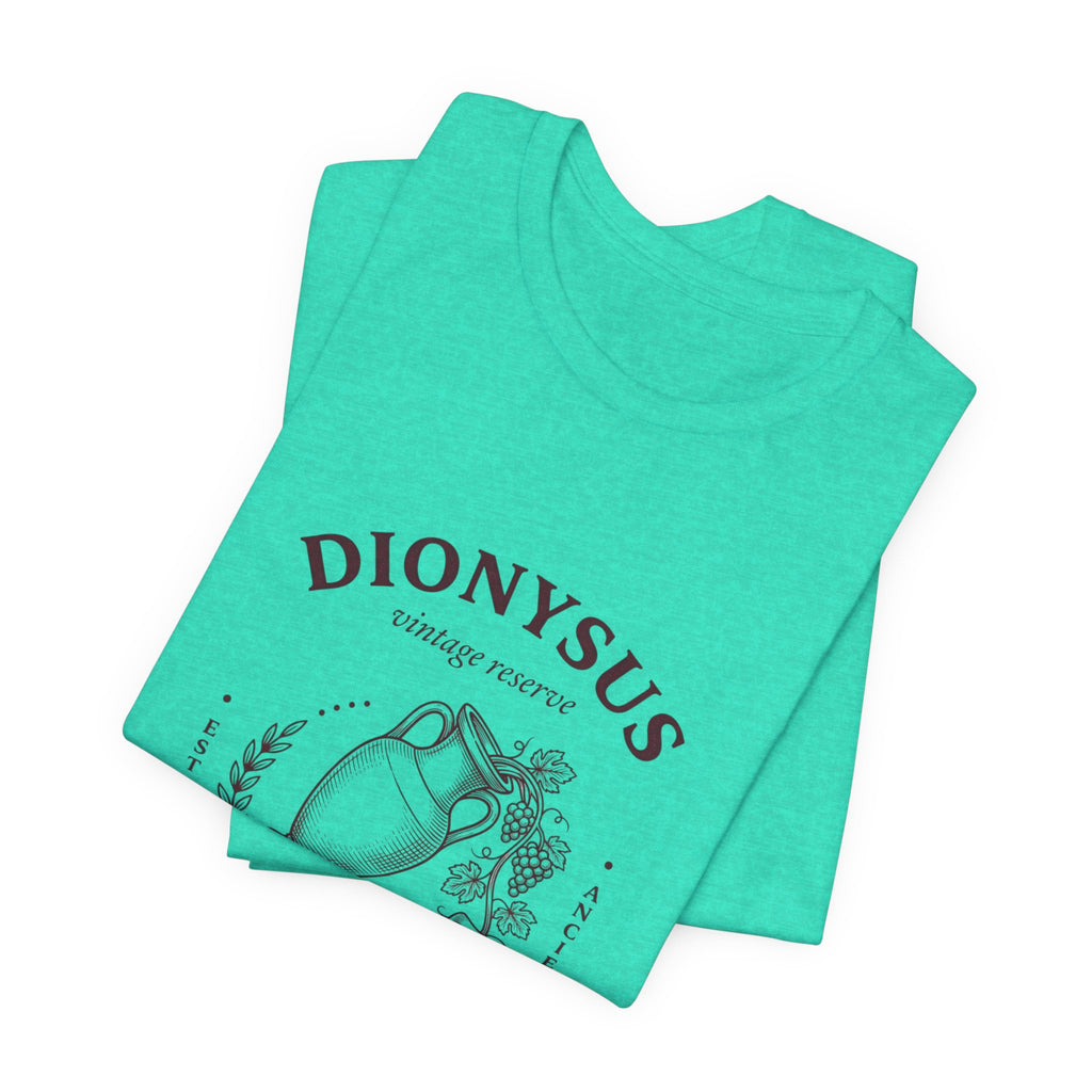 Dionysus Wine Society Tee | Greek Mythology, Mythcore Classic