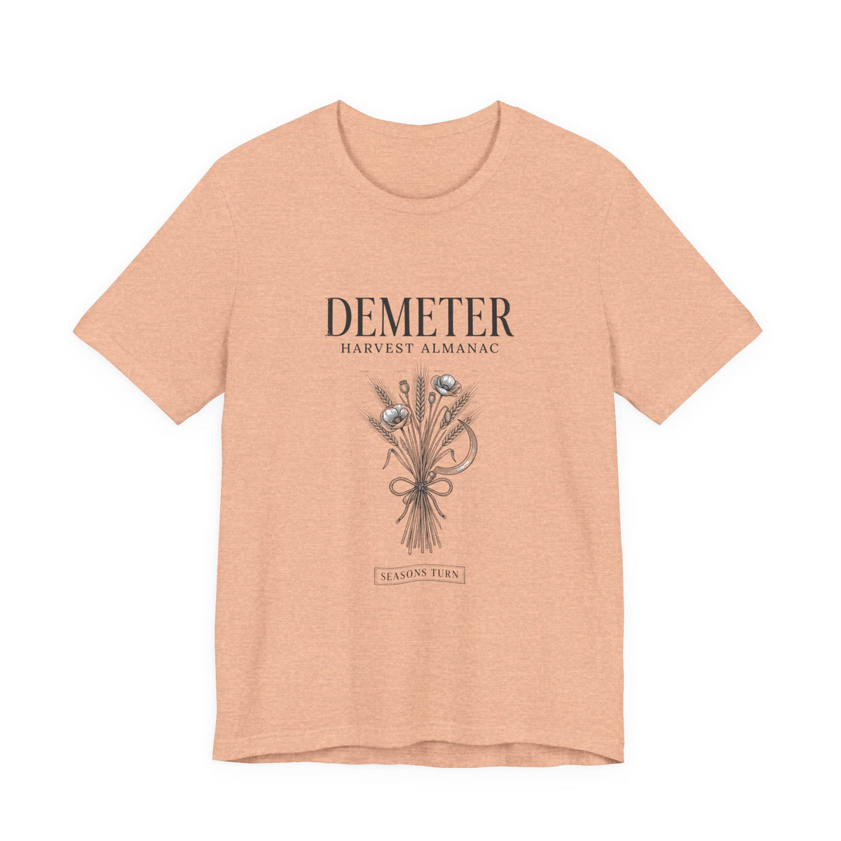Demeter Harvest Almanac T-Shirt | Greek Mythology, Mythcore