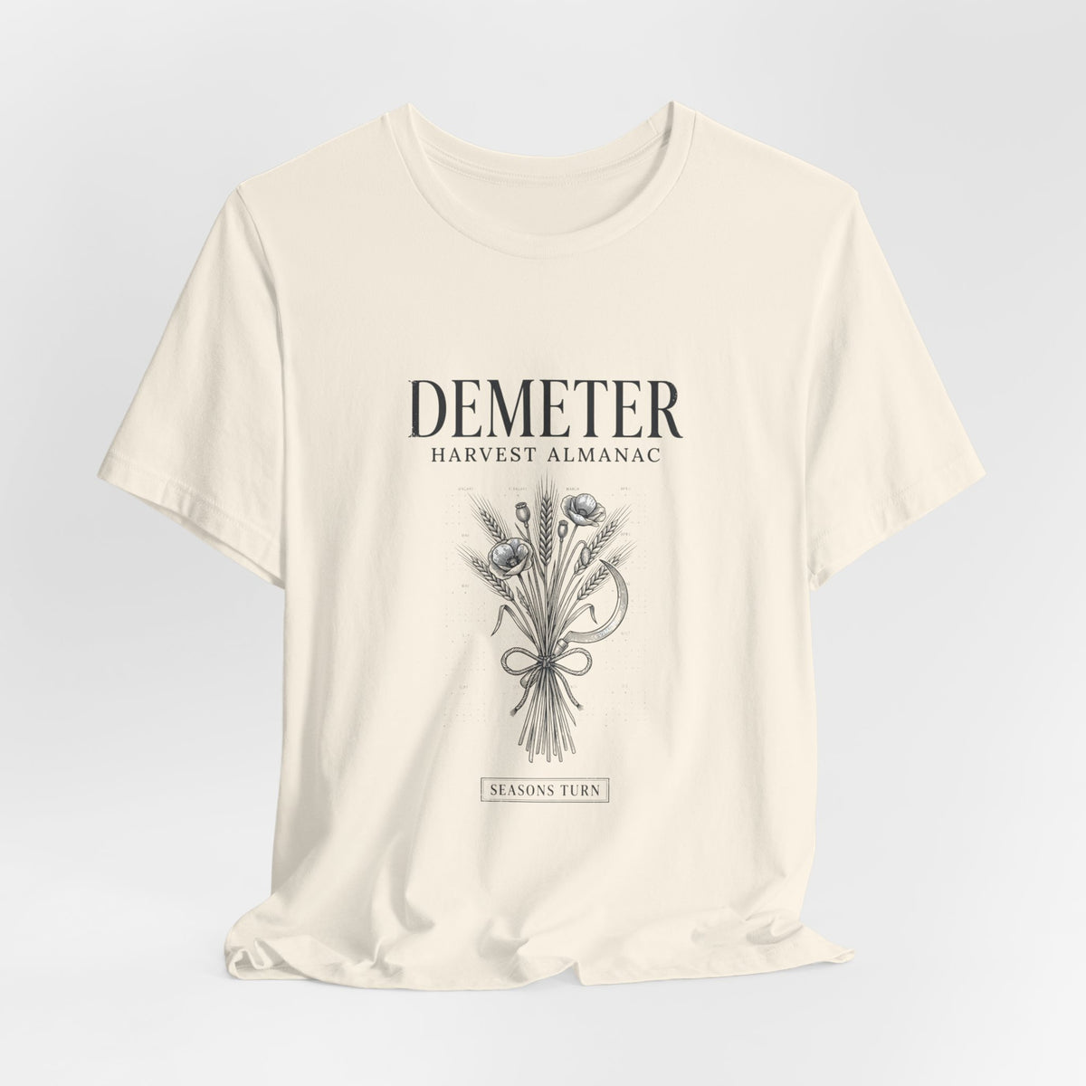 Demeter Harvest Almanac T-Shirt | Greek Mythology, Mythcore
