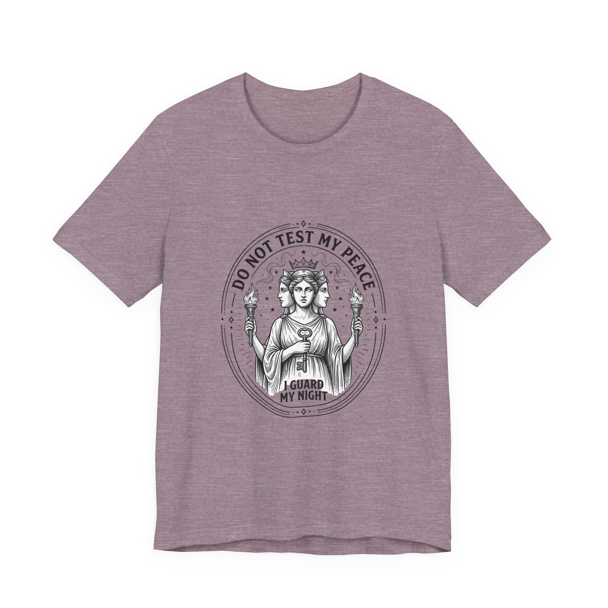 Do Not Test My Peace Guardian Illustration Tee | Greek Mythology, Mythcore