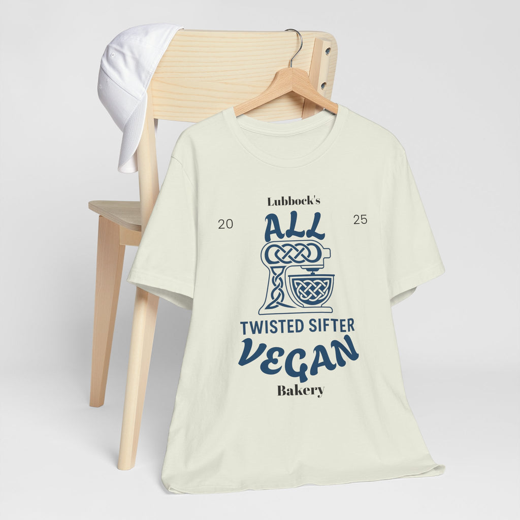 Twisted Sifter Bakery Logo Tee — Minimal Artisan Bakery T-Shirt