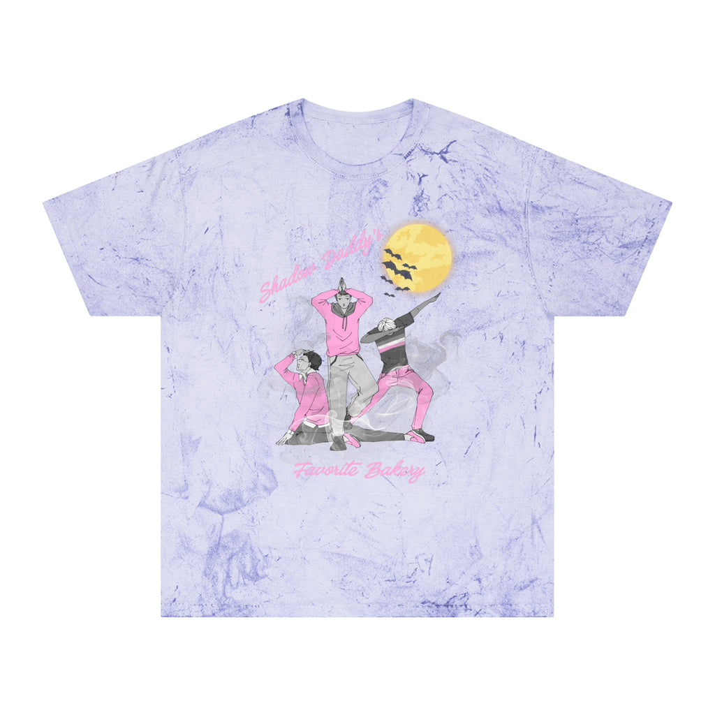 Retro Dance Crew Tie-Dye Tee — "Sweet Child" Graphic
