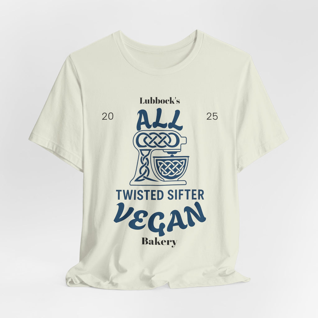 Twisted Sifter Bakery Logo Tee — Minimal Artisan Bakery T-Shirt