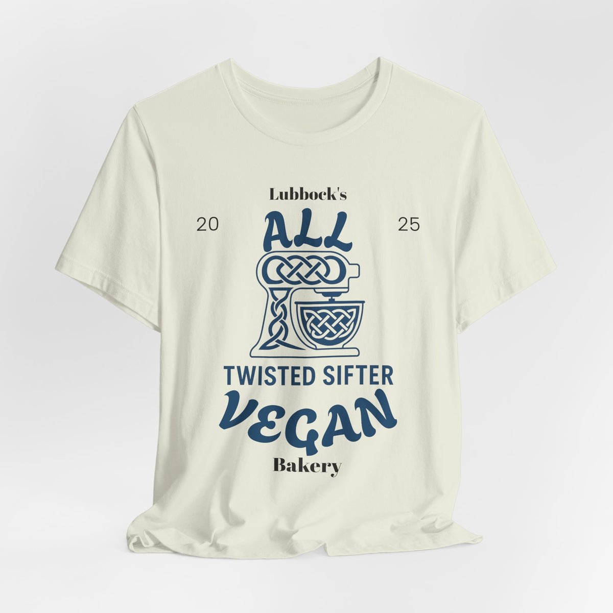 Twisted Sifter Bakery Logo Tee — Minimal Artisan Bakery T-Shirt