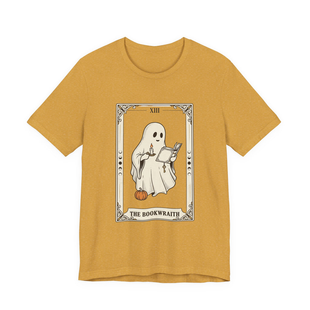 Bookwraith Ghost Reading Tee | Spooky Reader, Halloween Bookish