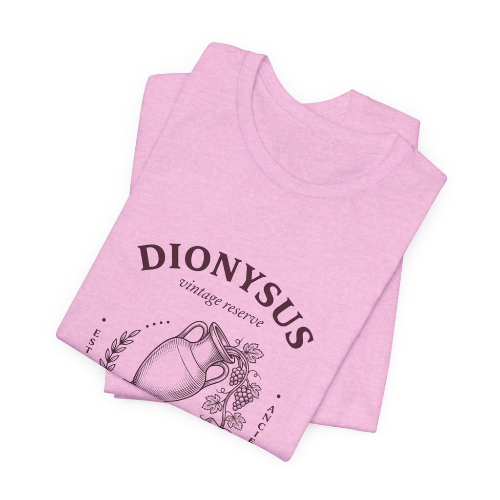 Dionysus Wine Society Tee | Greek Mythology, Mythcore Classic