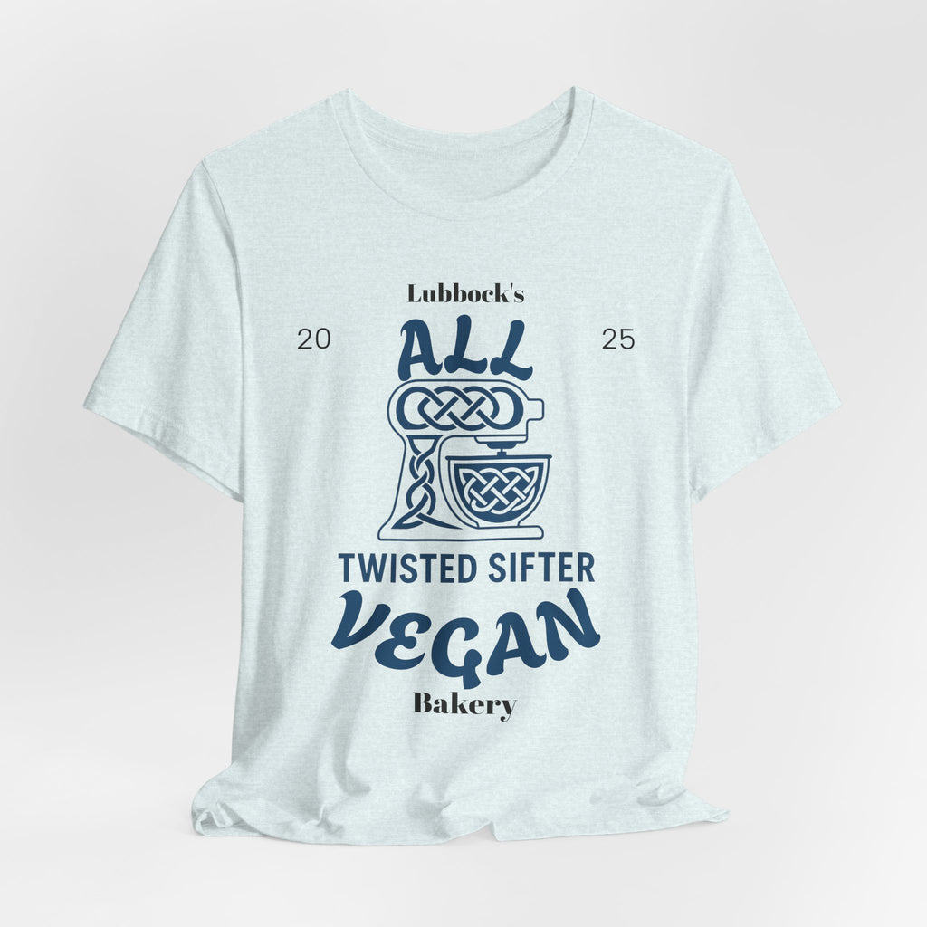 Twisted Sifter Bakery Logo Tee — Minimal Artisan Bakery T-Shirt