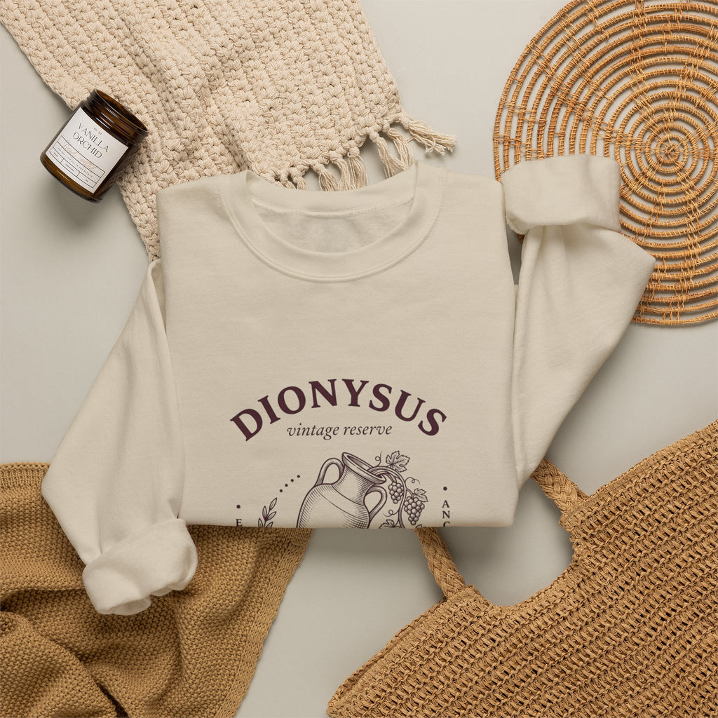 Dionysus Wine Society Crewneck Sweatshirt | Greek Mythology, Mythcore