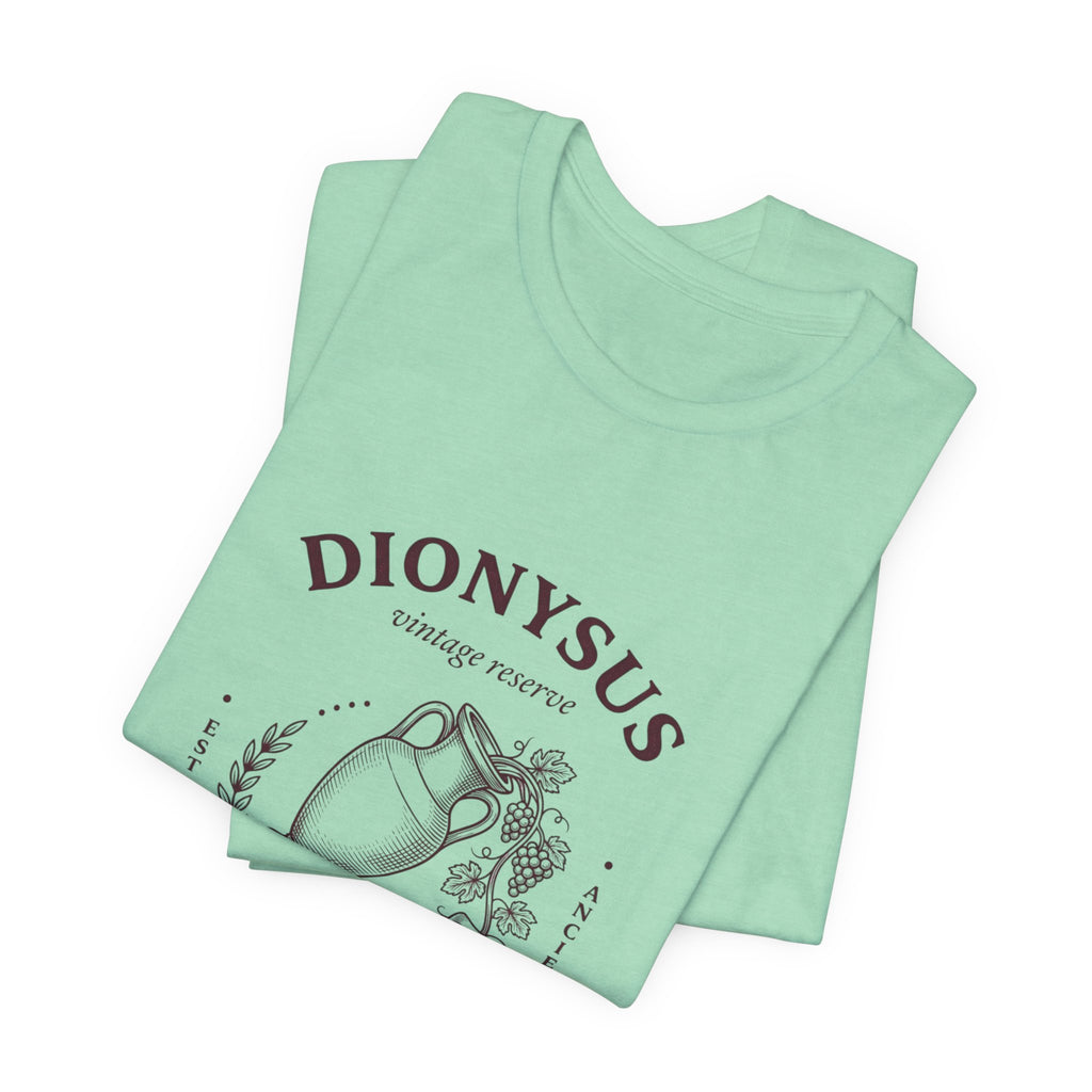 Dionysus Wine Society Tee | Greek Mythology, Mythcore Classic