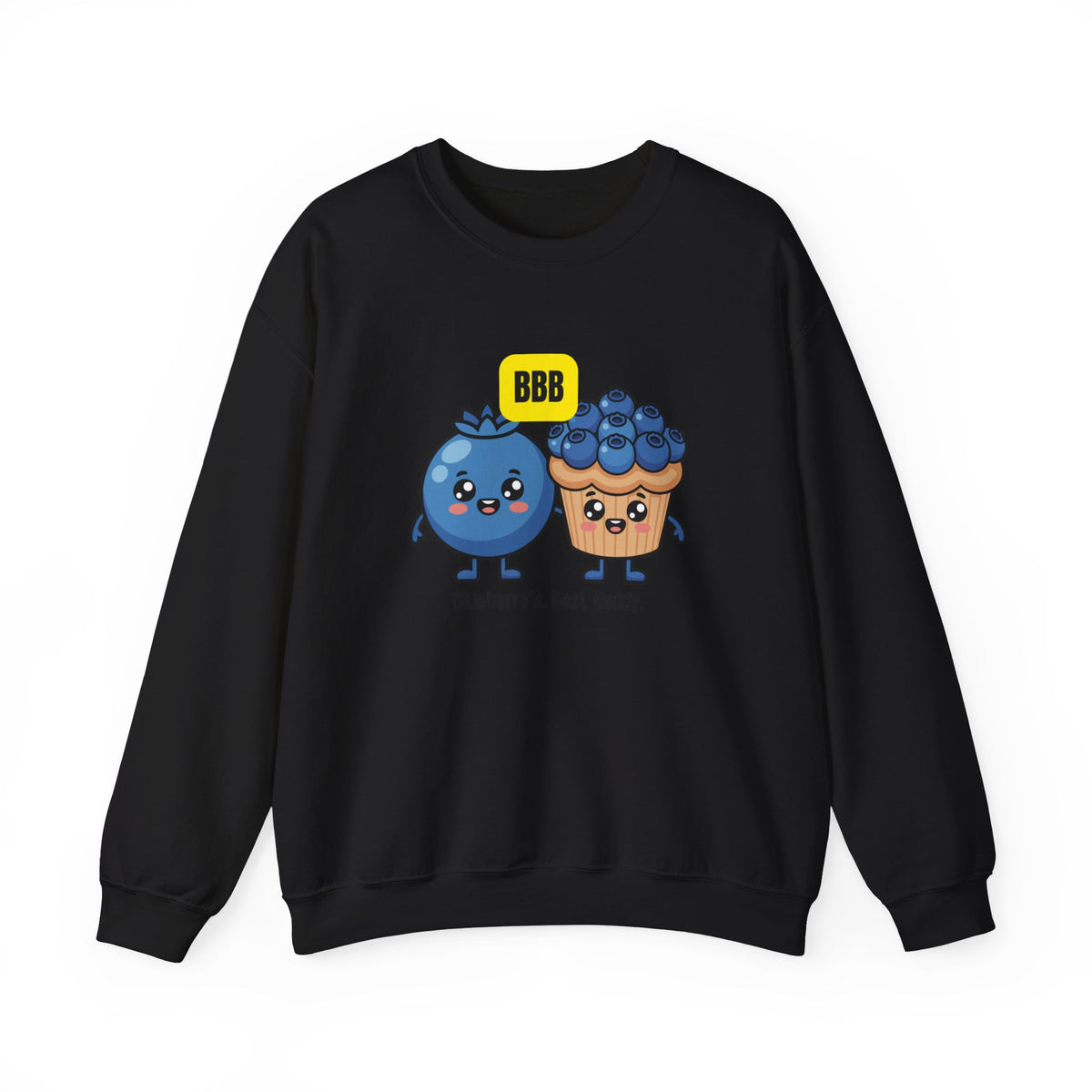 Blueberry Best Buddy Crewneck Sweatshirt