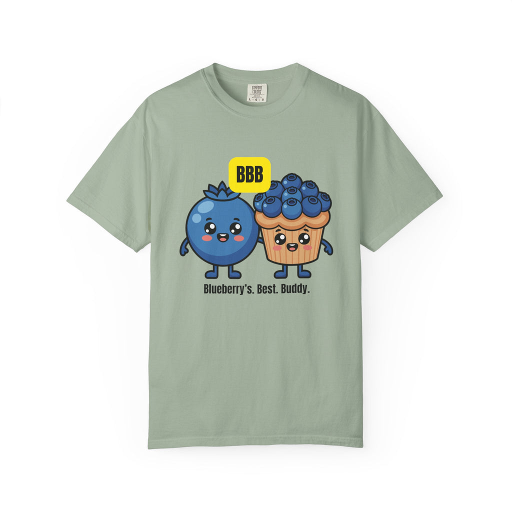 Blueberry’s Best Buddy T-Shirt — Cute Blueberry & Muffin Graphic Tee