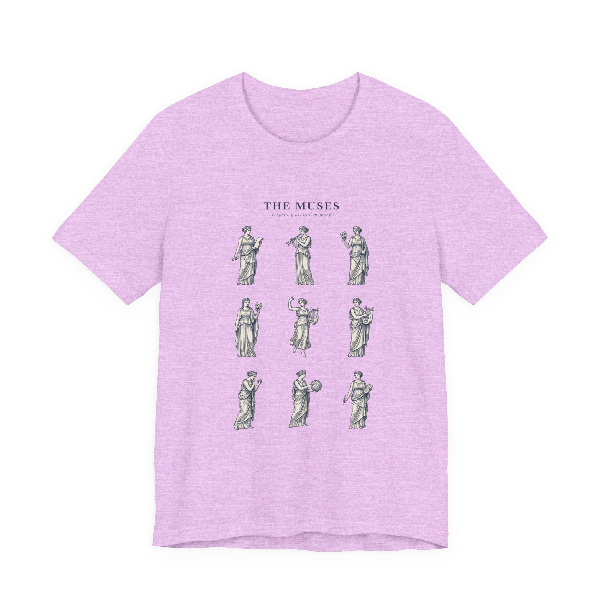 The Muses Tee | Greek Mythology, Mythcore Classic Art