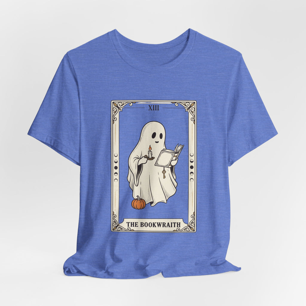 Bookwraith Ghost Reading Tee | Spooky Reader, Halloween Bookish