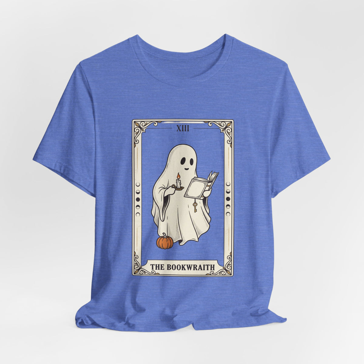 Bookwraith Ghost Reading Tee | Spooky Reader, Halloween Bookish