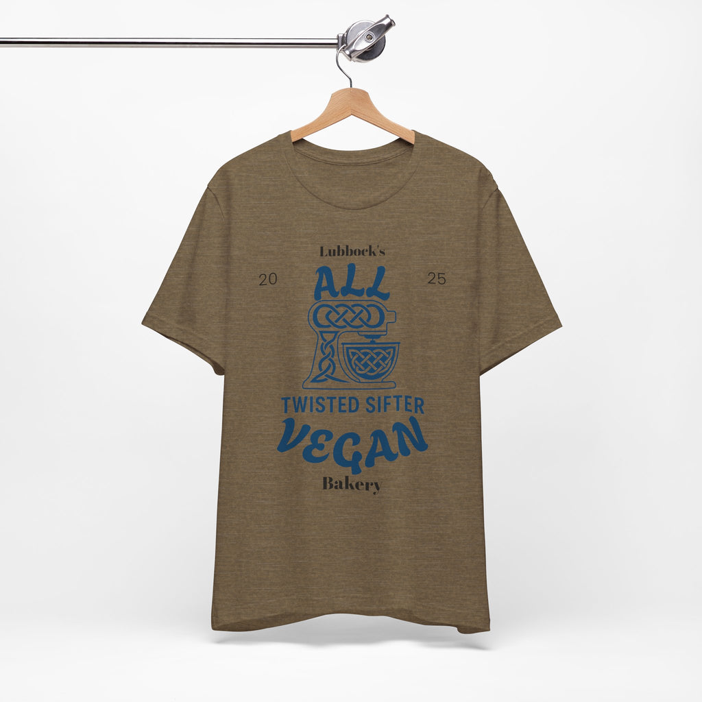 Twisted Sifter Bakery Logo Tee — Minimal Artisan Bakery T-Shirt