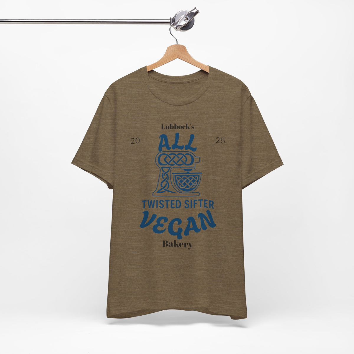 Twisted Sifter Bakery Logo Tee — Minimal Artisan Bakery T-Shirt