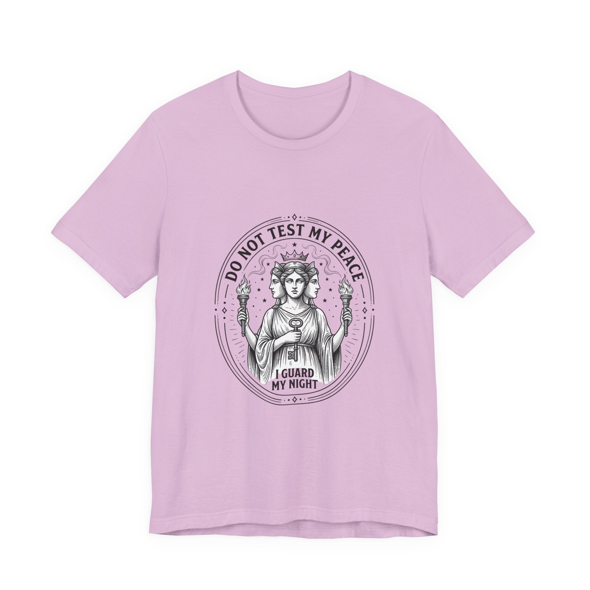 Do Not Test My Peace Guardian Illustration Tee | Greek Mythology, Mythcore