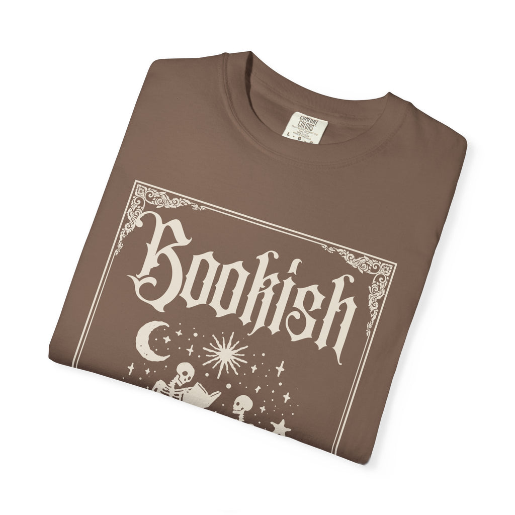 Bookish Skeletons T-Shirt — Vintage Gothic 'Bookish' Graphic Tee
