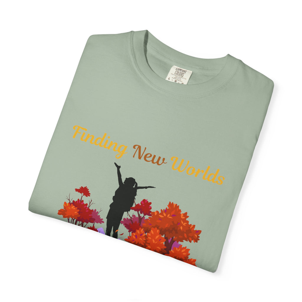 Book Lover T-Shirt — "Finding New Worlds One Chapter at a Time"