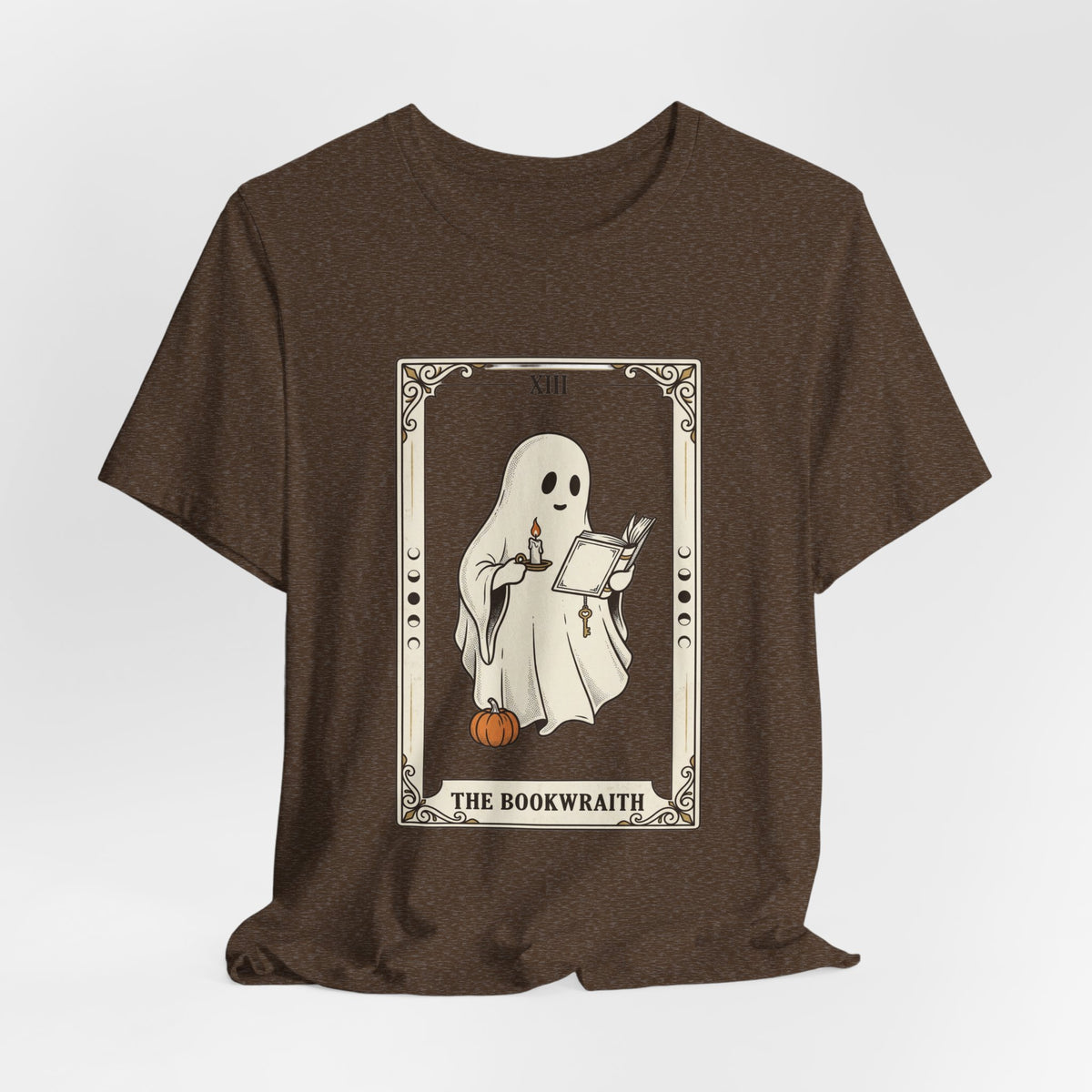 Bookwraith Ghost Reading Tee | Spooky Reader, Halloween Bookish
