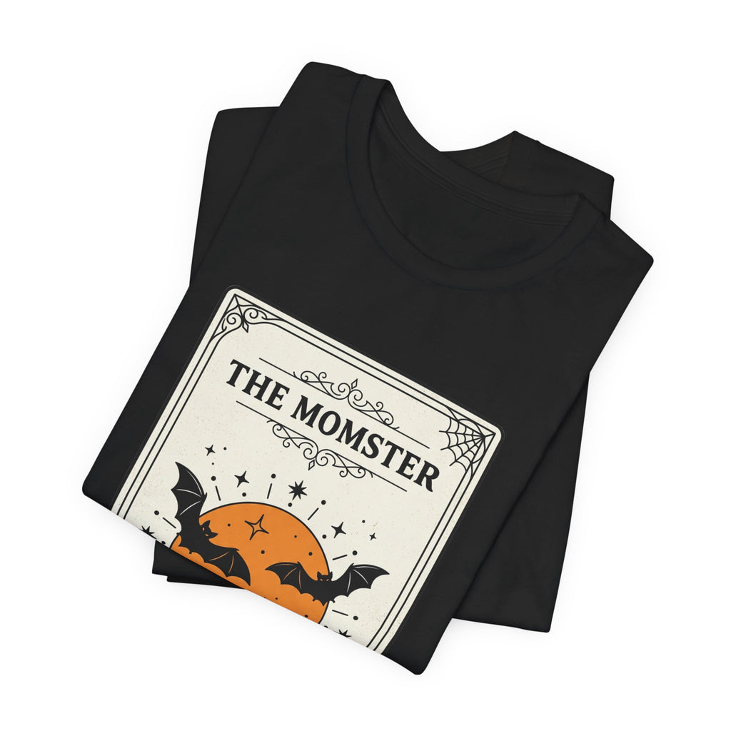 Momster Halloween Pumpkin Bat Tee | Momster Halloween T-Shirt