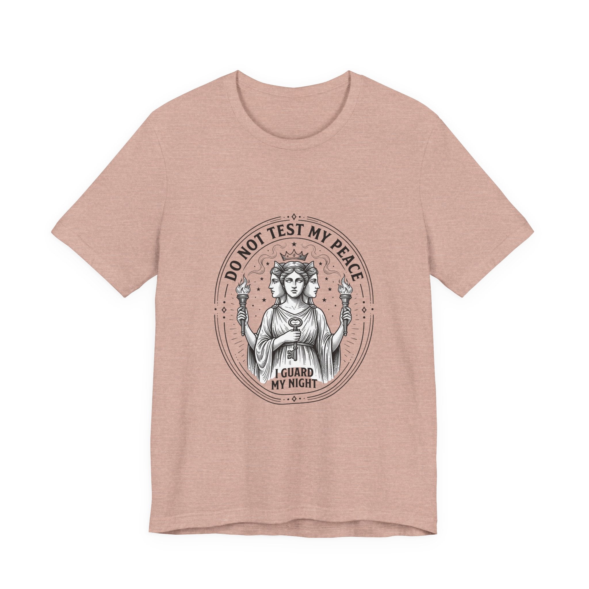 Do Not Test My Peace Guardian Illustration Tee | Greek Mythology, Mythcore