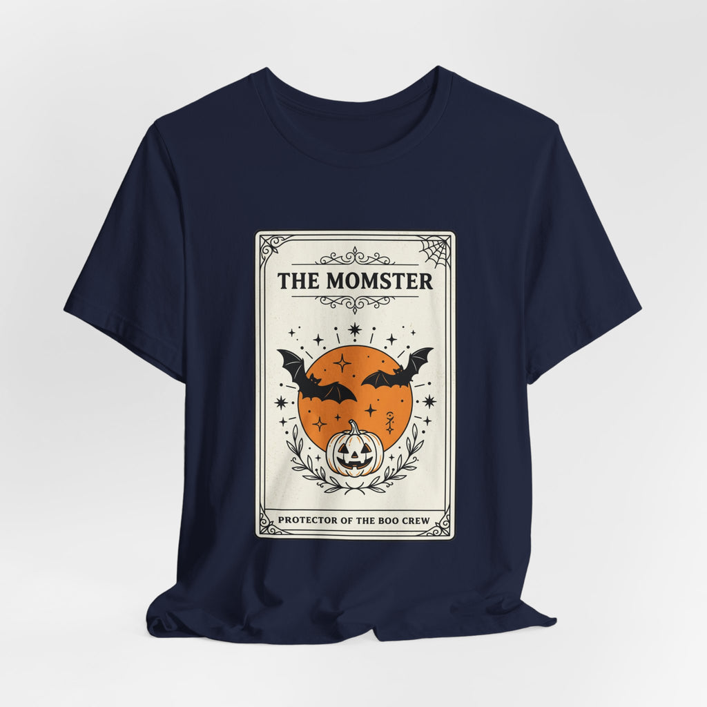 Momster Halloween Pumpkin Bat Tee | Momster Halloween T-Shirt