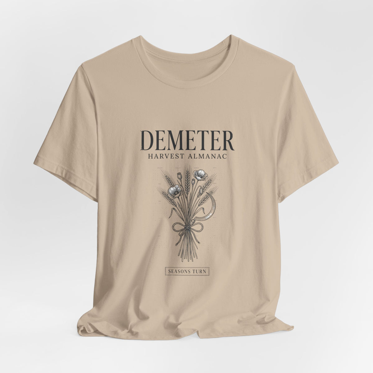 Demeter Harvest Almanac T-Shirt | Greek Mythology, Mythcore