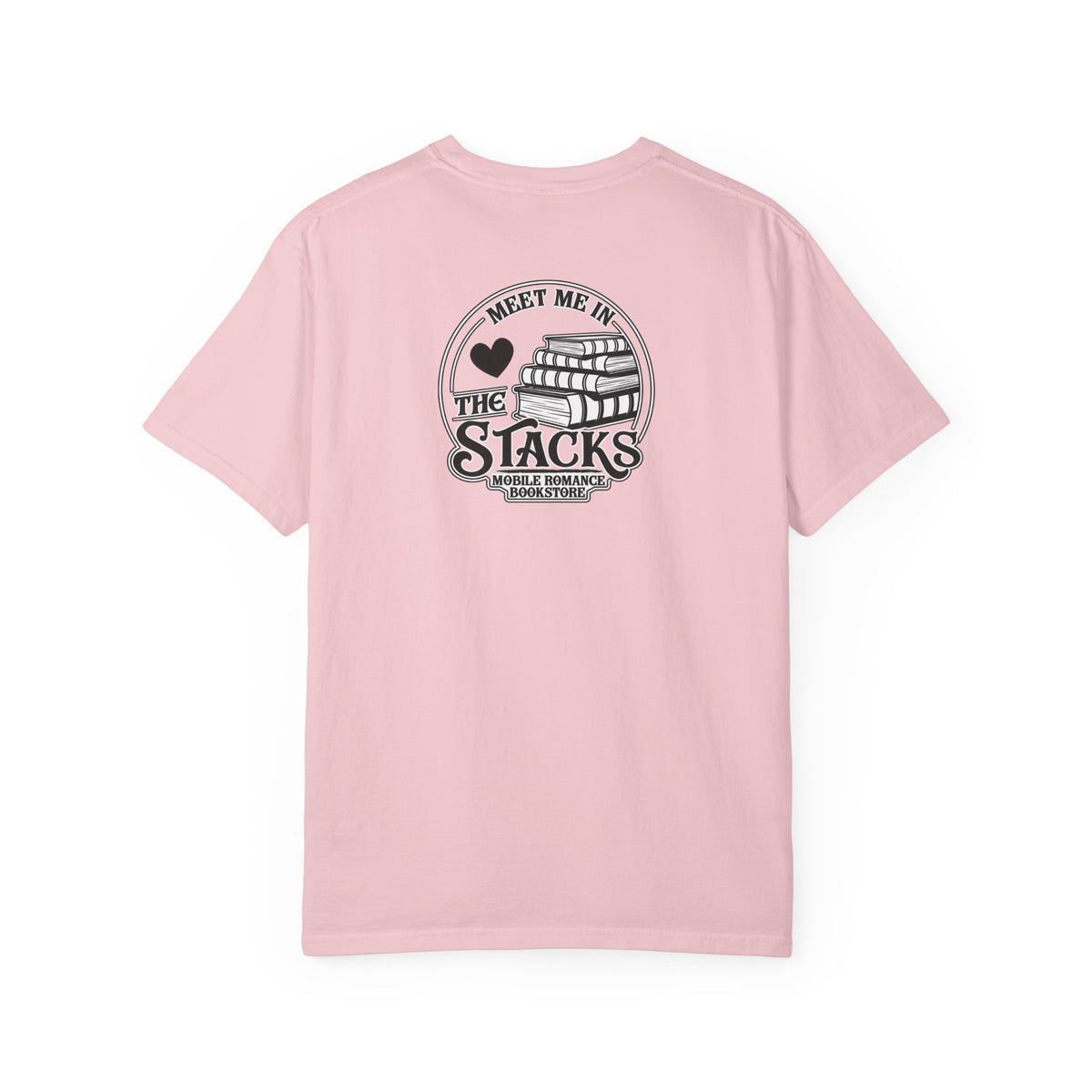 Book Lover T-Shirt — “Meet Me in the Stacks” Library Graphic Tee