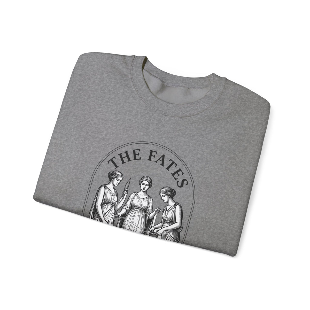 The Fates Greek Mythology Crewneck Sweatshirt | Mythcore Dark Academia