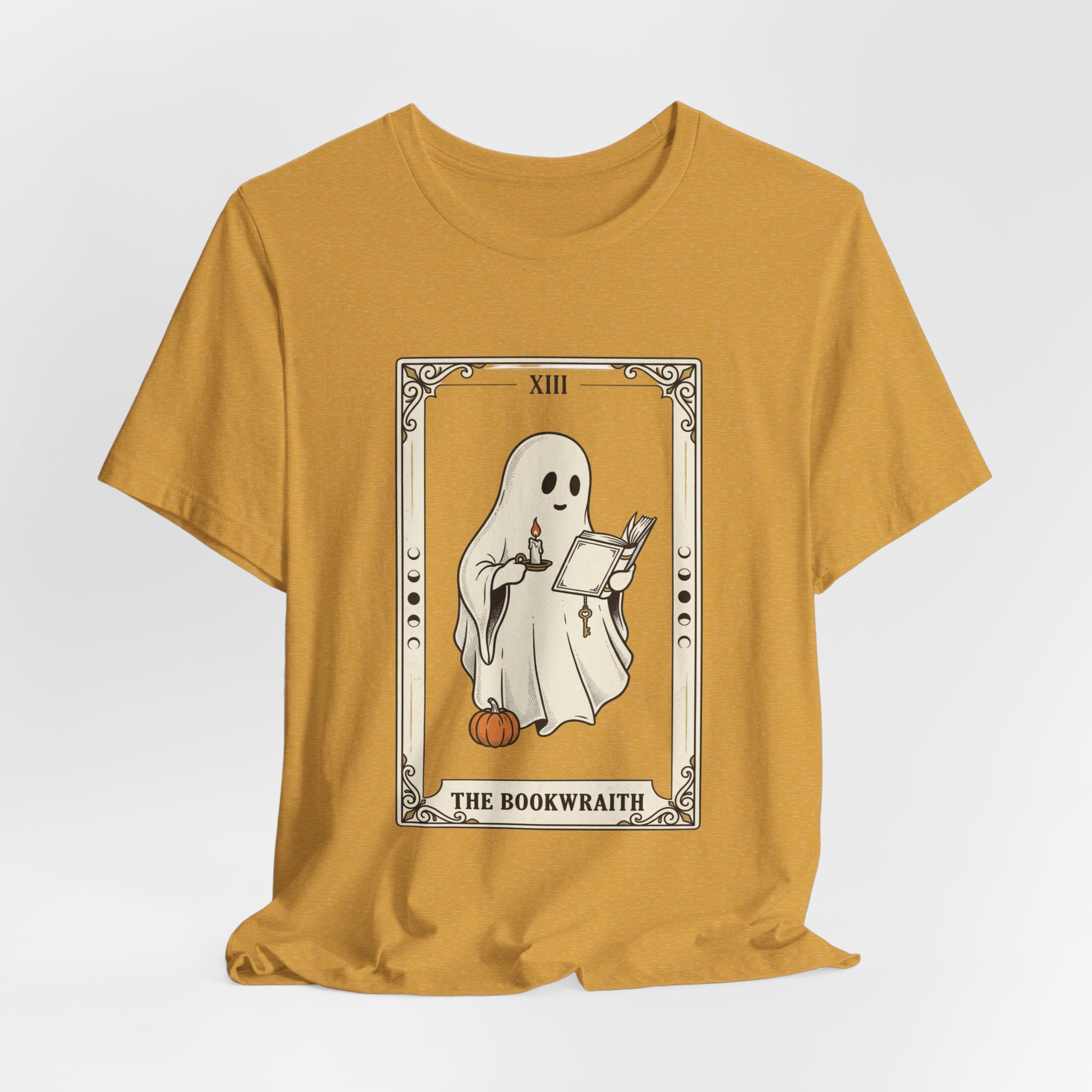 Bookwraith Ghost Reading Tee | Spooky Reader, Halloween Bookish