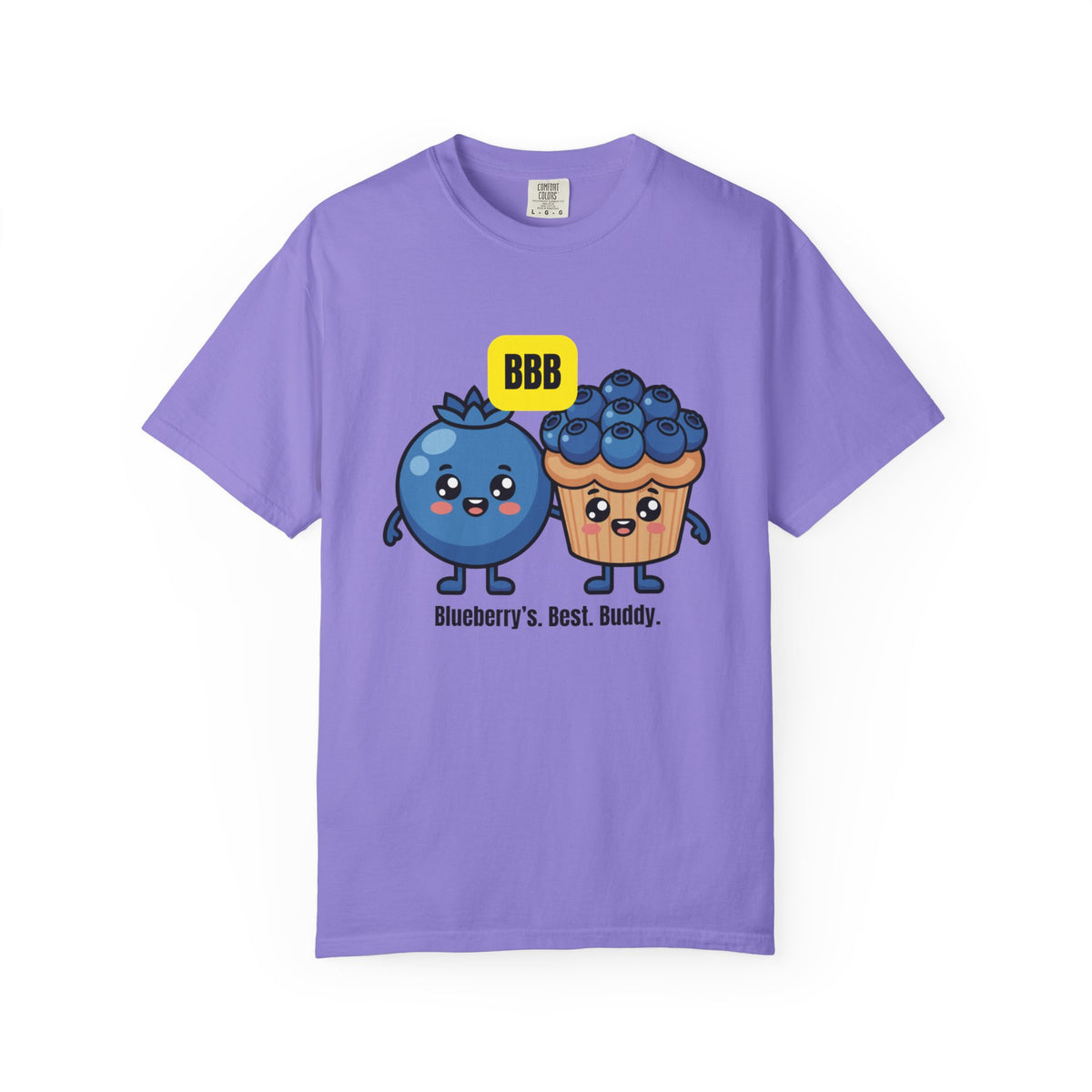 Blueberry’s Best Buddy T-Shirt — Cute Blueberry & Muffin Graphic Tee