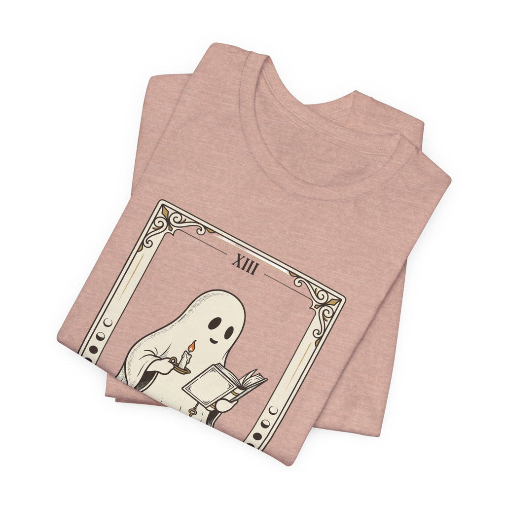 Bookwraith Ghost Reading Tee | Spooky Reader, Halloween Bookish